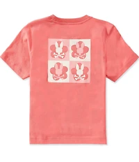 Psycho Bunny Little Boys Short Sleeves Aiden Back Graphic Tee