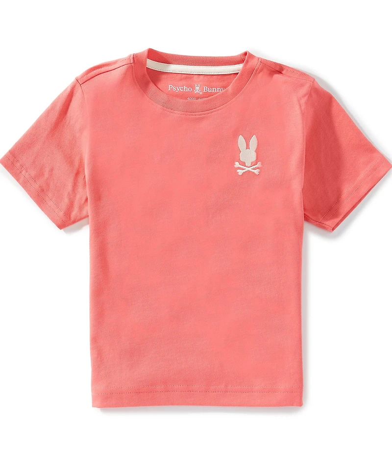 Psycho Bunny Little Boys Short Sleeves Aiden Back Graphic Tee