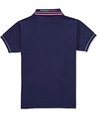Psycho Bunny Little Boys Short Sleeves Edwin Sport Polo Shirt