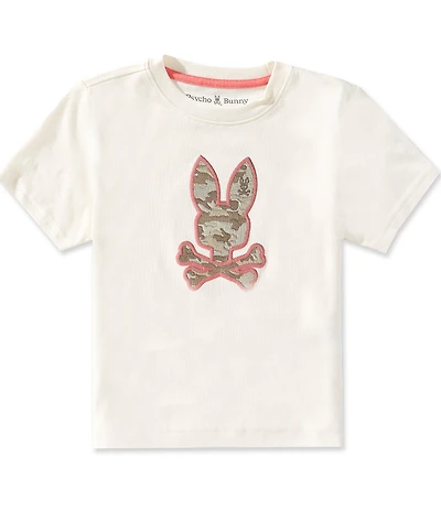 Psycho Bunny Little Boys Short Sleeves Paul Graphic T-Shirt