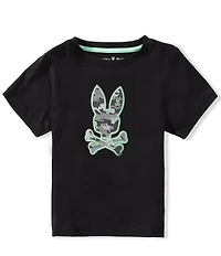 Psycho Bunny Little Boys Short Sleeves Paul Graphic T-Shirt