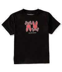 Psycho Bunny Little/Big Boys Dawson Bunny Graphic Short-Sleeve T-Shirt