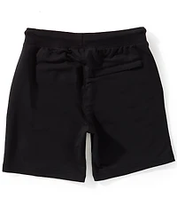 Psycho Bunny Little/Big Boys Levanzo Embroidered Micro French Terry Shorts