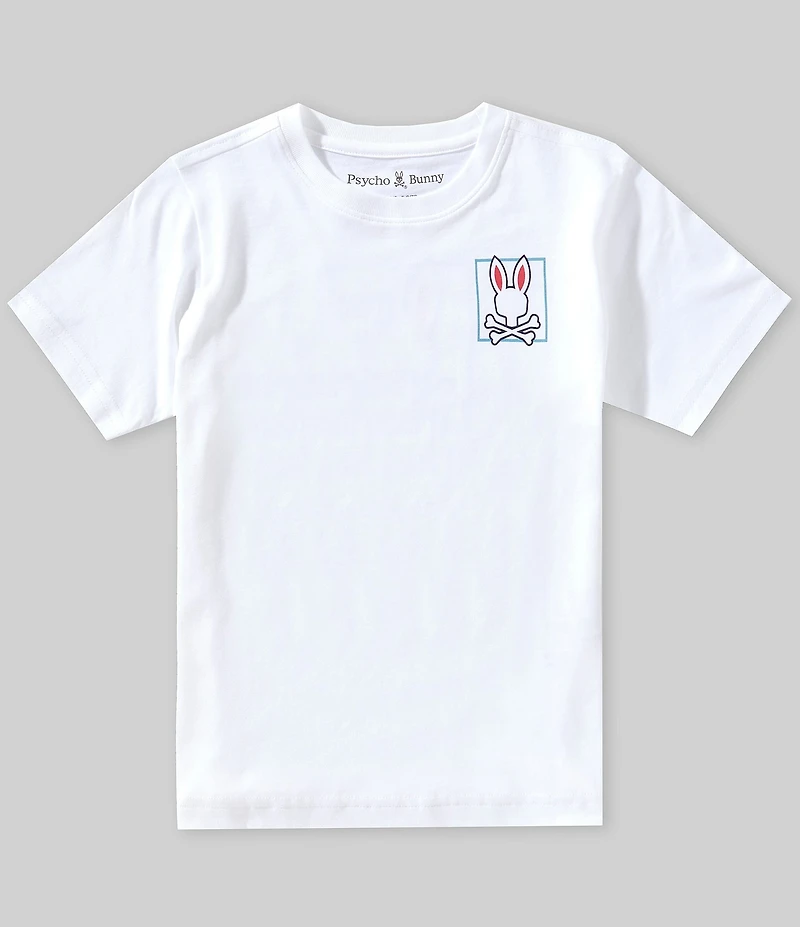 Psycho Bunny Little/Big Boys Short-Sleeve Rob Bunny Head T-Shirt