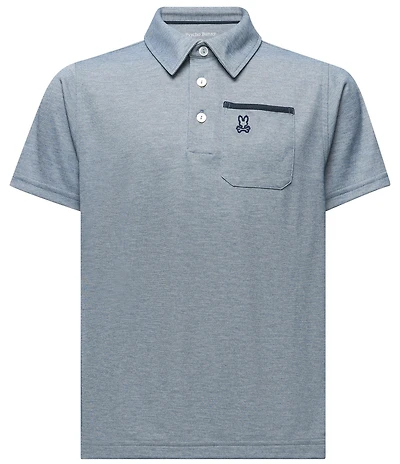 Psycho Bunny Little/Big Boys Short Sleeve Hadley Performance Pique Polo Shirt
