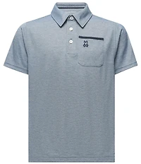 Psycho Bunny Little/Big Boys Short Sleeve Hadley Performance Pique Polo Shirt