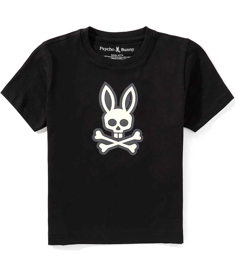 Psycho Bunny Little/Big Boys Short-Sleeve Ryder Graphic T-Shirt