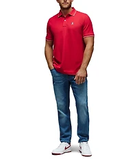 Psycho Bunny Logan Pique Short Sleeve Polo Shirt