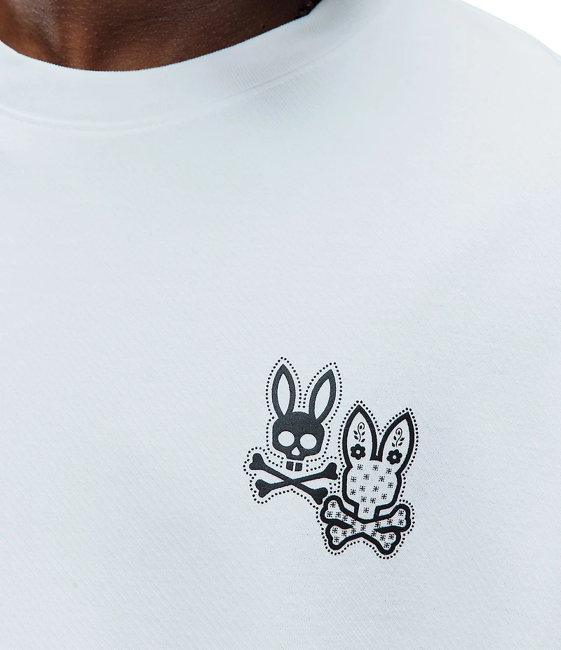 Psycho Bunny Luke Back Graphic Short Sleeve T-Shirt