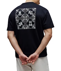 Psycho Bunny Luke Back Graphic Short Sleeve T-Shirt