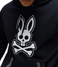Psycho Bunny Luke Paisley Bunny Relaxed Hoodie