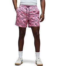 Psycho Bunny Luke Paisley Printed 6#double; Inseam Swim Trunks