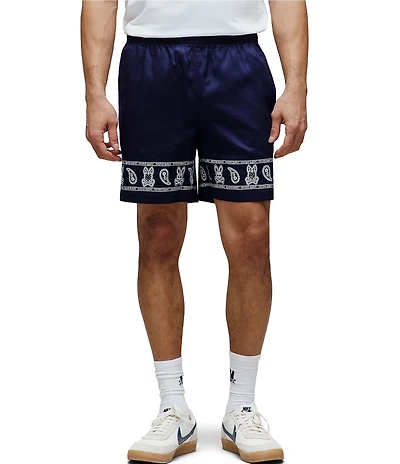 Psycho Bunny Luke Tencel 7#double; Inseam Shorts