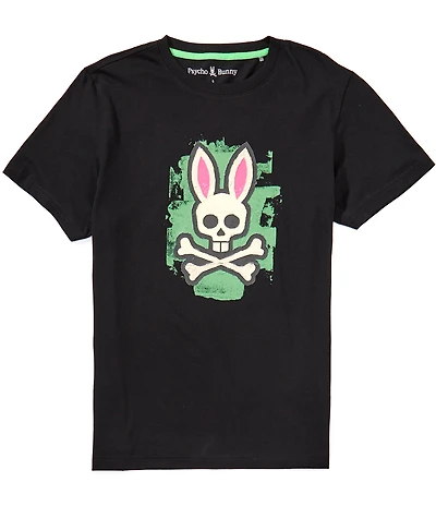 Psycho Bunny Marcus Bunny Graphic Short Sleeve T-Shirt
