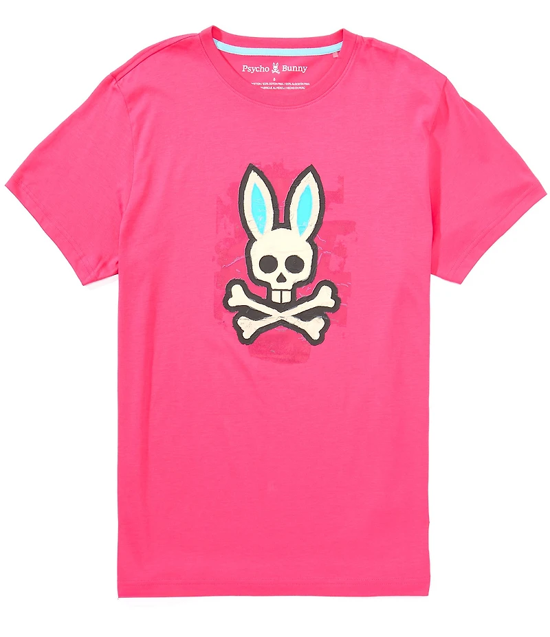 Psycho Bunny Marcus Bunny Graphic Short Sleeve T-Shirt