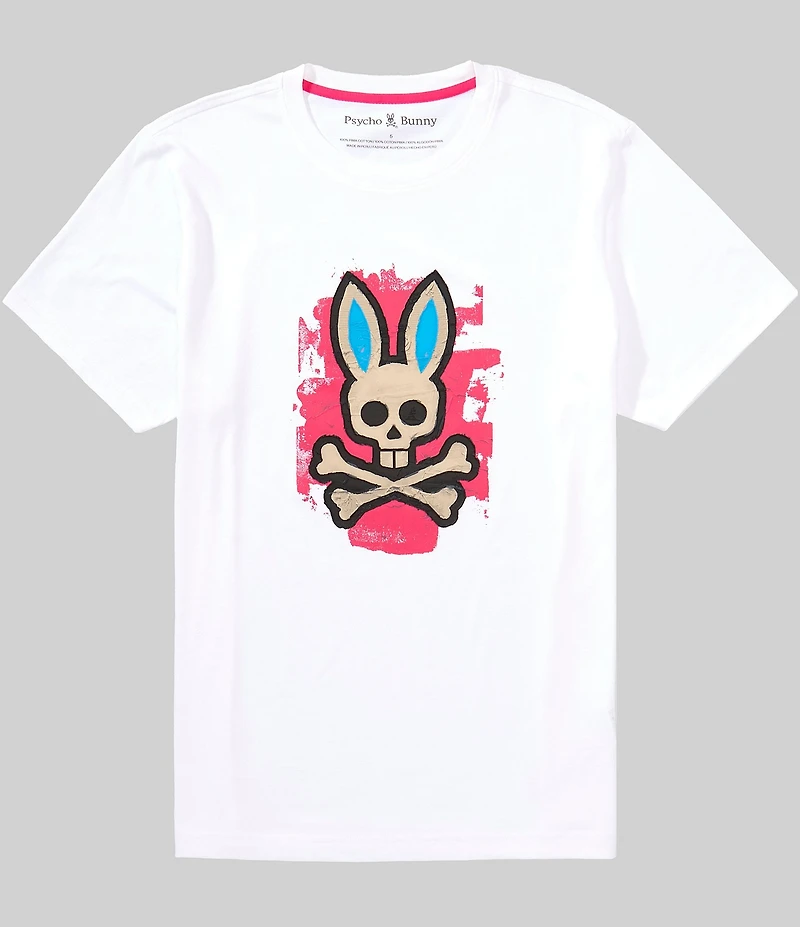 Psycho Bunny Marcus Bunny Graphic Short Sleeve T-Shirt