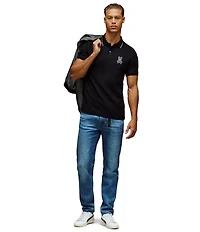 Psycho Bunny Marlo Pique Short Sleeve Polo Shirt