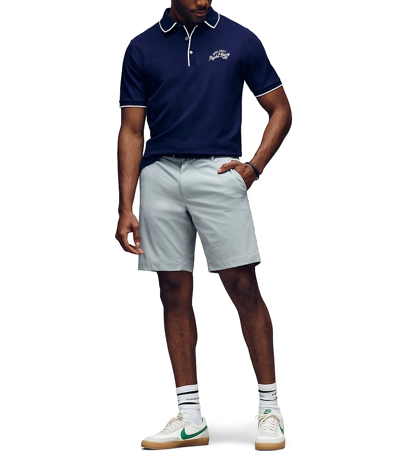 Psycho Bunny Matteo Pique Short Sleeve Polo Shirt