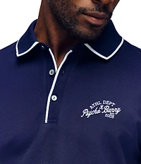 Psycho Bunny Matteo Pique Short Sleeve Polo Shirt