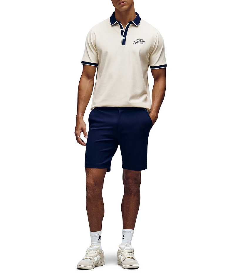 Psycho Bunny Matteo Pique Short Sleeve Polo Shirt