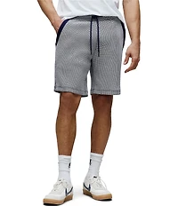Psycho Bunny Maxton Two-Tone 8#double; Inseam Waffle Sweatshorts