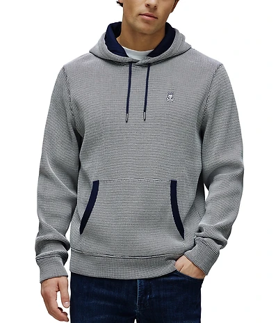 Psycho Bunny Maxton Waffle-Knit Hoodie
