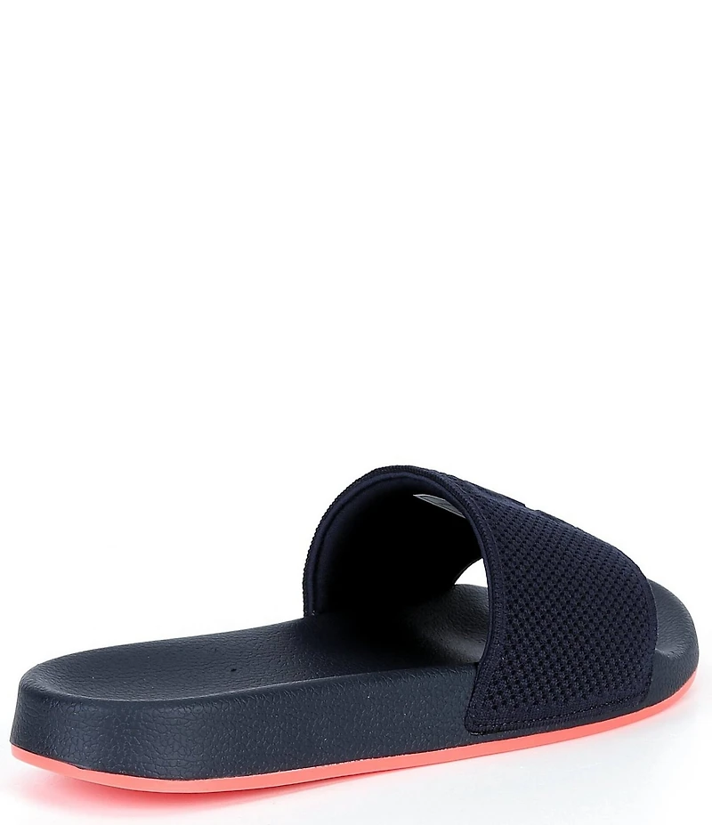 Psycho Bunny Men's Contrast Sole Knit Slides