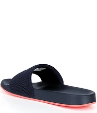 Psycho Bunny Men's Contrast Sole Knit Slides