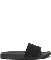 Psycho Bunny Men's Logo Knit Slides