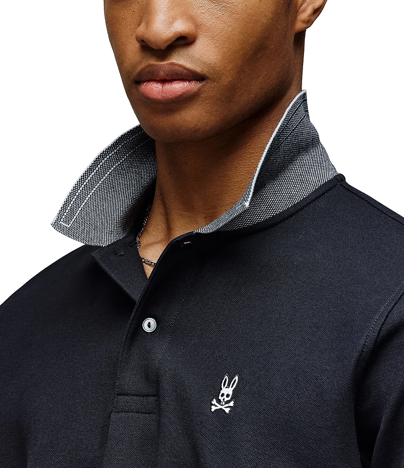 Psycho Bunny Murphy Pique Short Sleeve Polo Shirt