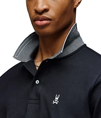 Psycho Bunny Murphy Pique Short Sleeve Polo Shirt