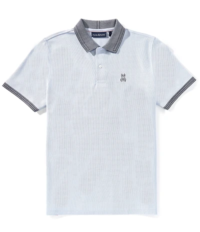 Psycho Bunny Murphy Pique Short Sleeve Polo Shirt