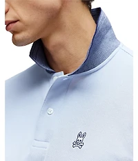 Psycho Bunny Murphy Pique Short Sleeve Polo Shirt