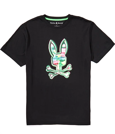 Psycho Bunny Nate Graphic Short Sleeve T-Shirt