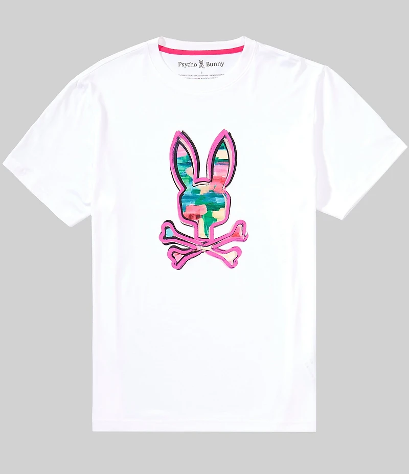 Psycho Bunny Nate Graphic Short Sleeve T-Shirt