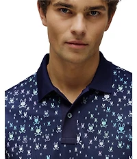 Psycho Bunny Nev Sport Short Sleeve Polo Shirt