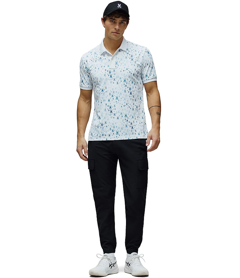 Psycho Bunny Nev Sport Short Sleeve Polo Shirt