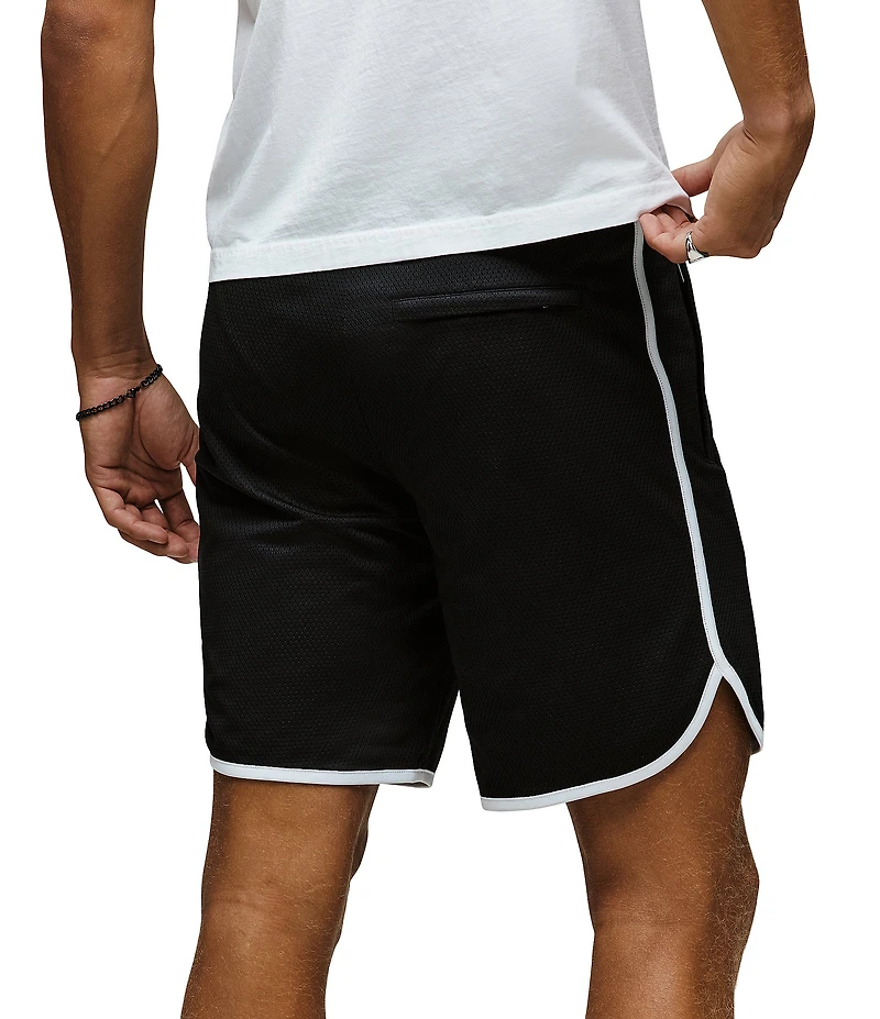 Psycho Bunny Nico Mesh 8#double; Inseam Shorts