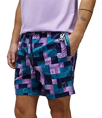 Psycho Bunny Oliver Allover Bunny Swim Trunks