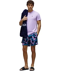 Psycho Bunny Oliver Allover Bunny Swim Trunks