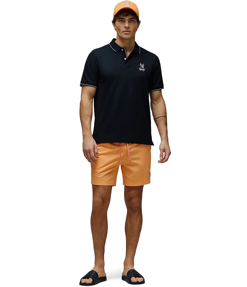 Psycho Bunny Oliver Pique Short Sleeve Polo Shirt