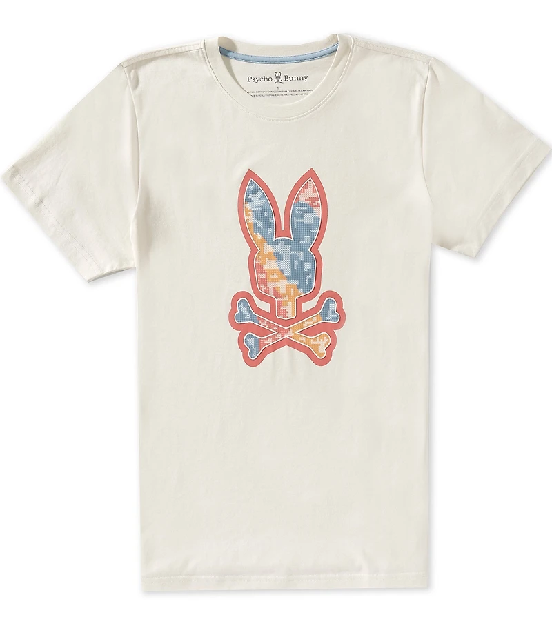 Psycho Bunny Oliver Short Sleeve Graphic T-Shirt