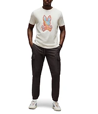 Psycho Bunny Oliver Short Sleeve Graphic T-Shirt