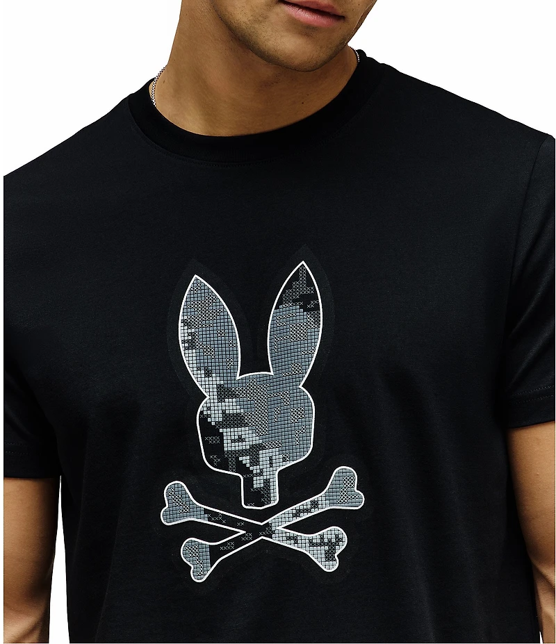 Psycho Bunny Oliver Short Sleeve Graphic T-Shirt