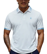 Psycho Bunny Onyx Sport Performance Short Sleeve Polo Shirt