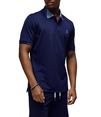 Psycho Bunny Onyx Sport Performance Short Sleeve Polo Shirt