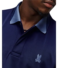 Psycho Bunny Onyx Sport Performance Short Sleeve Polo Shirt