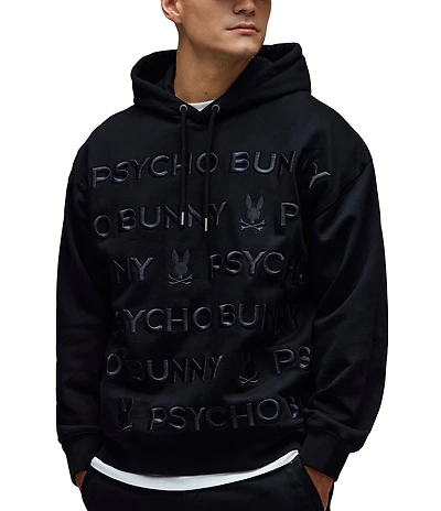 Psycho Bunny Orson Embroidered Hoodie