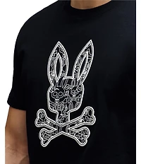 Psycho Bunny Oscar Bunny Graphic Short Sleeve T-Shirt