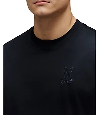 Psycho Bunny Oscar Embroidered Logo Relaxed Fit Short Sleeve T-Shirt